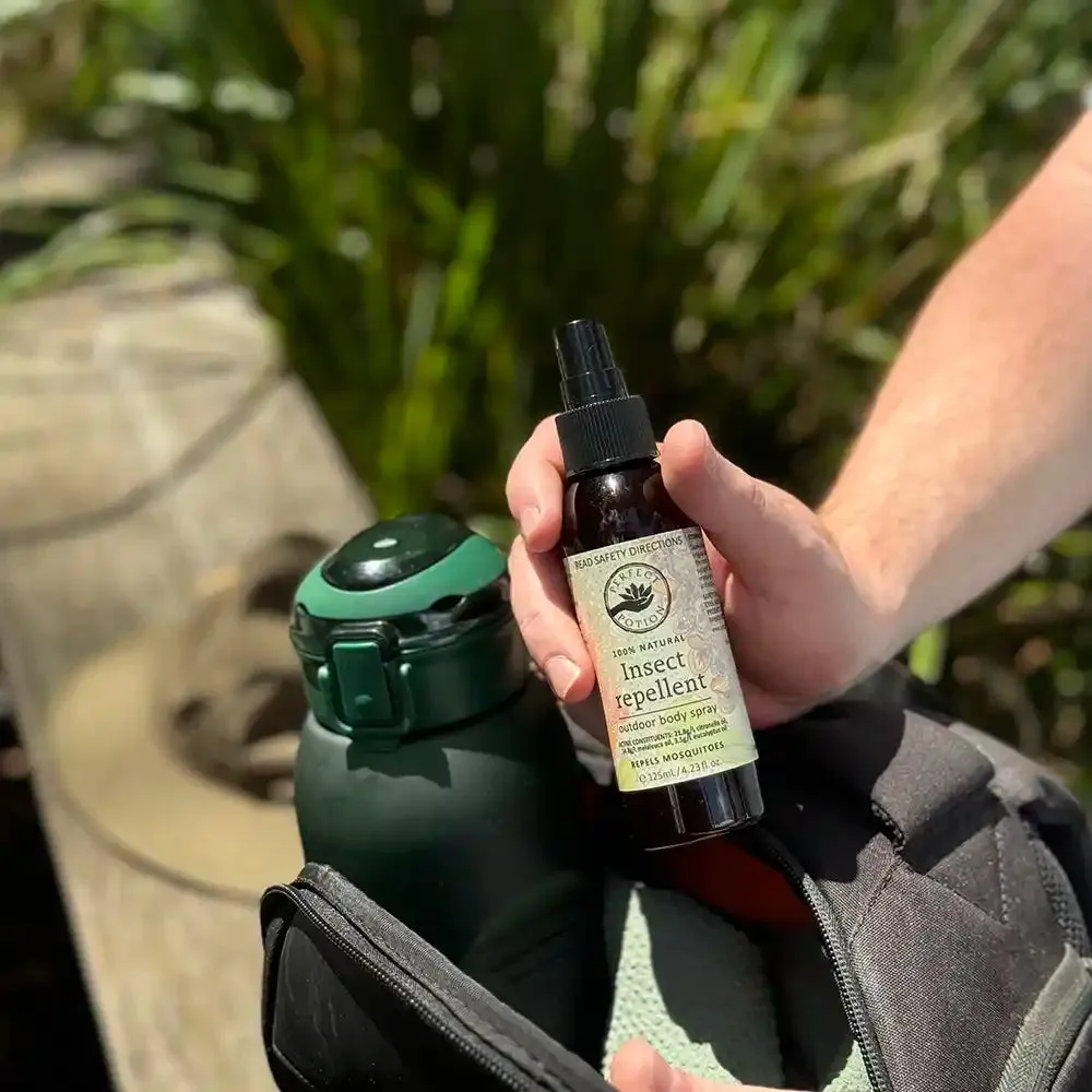 Natural Insect Repellent: Outdoor Body Spray
