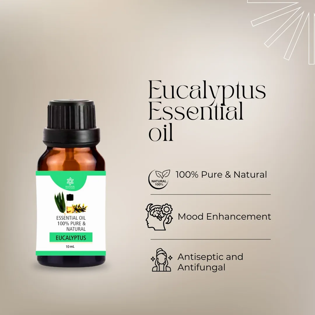 Natuur eucalyptus essential oil - 10ml