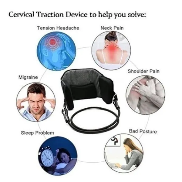 Neck Brace Headache Back Shoulder Pain Relief Hammock