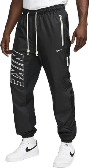 Nike Therma-FIT Standard Issue Men's Winterized Basketball Pants (US, Alpha, X-Large, Regular, Regular, Black 010)