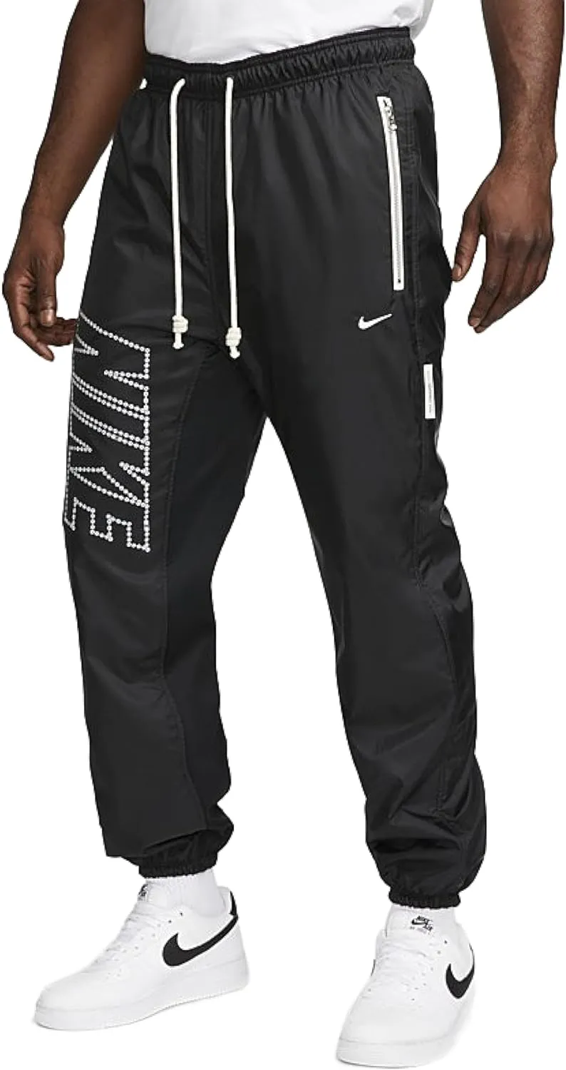Nike Therma-FIT Standard Issue Men's Winterized Basketball Pants (US, Alpha, X-Large, Regular, Regular, Black 010)