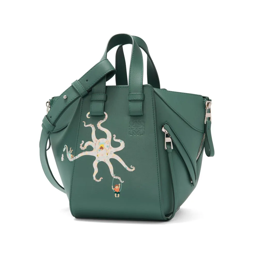 Octopus compact Hammock bag in nappa calfskin