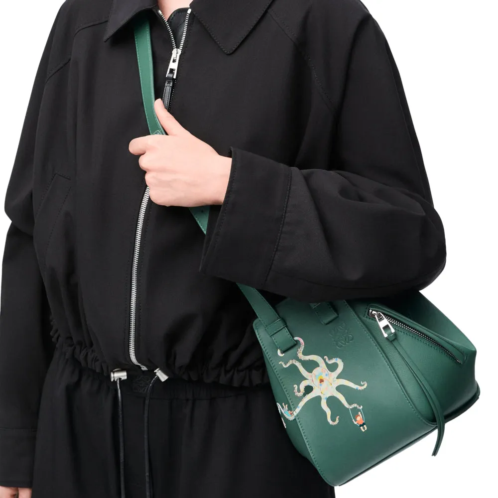 Octopus compact Hammock bag in nappa calfskin