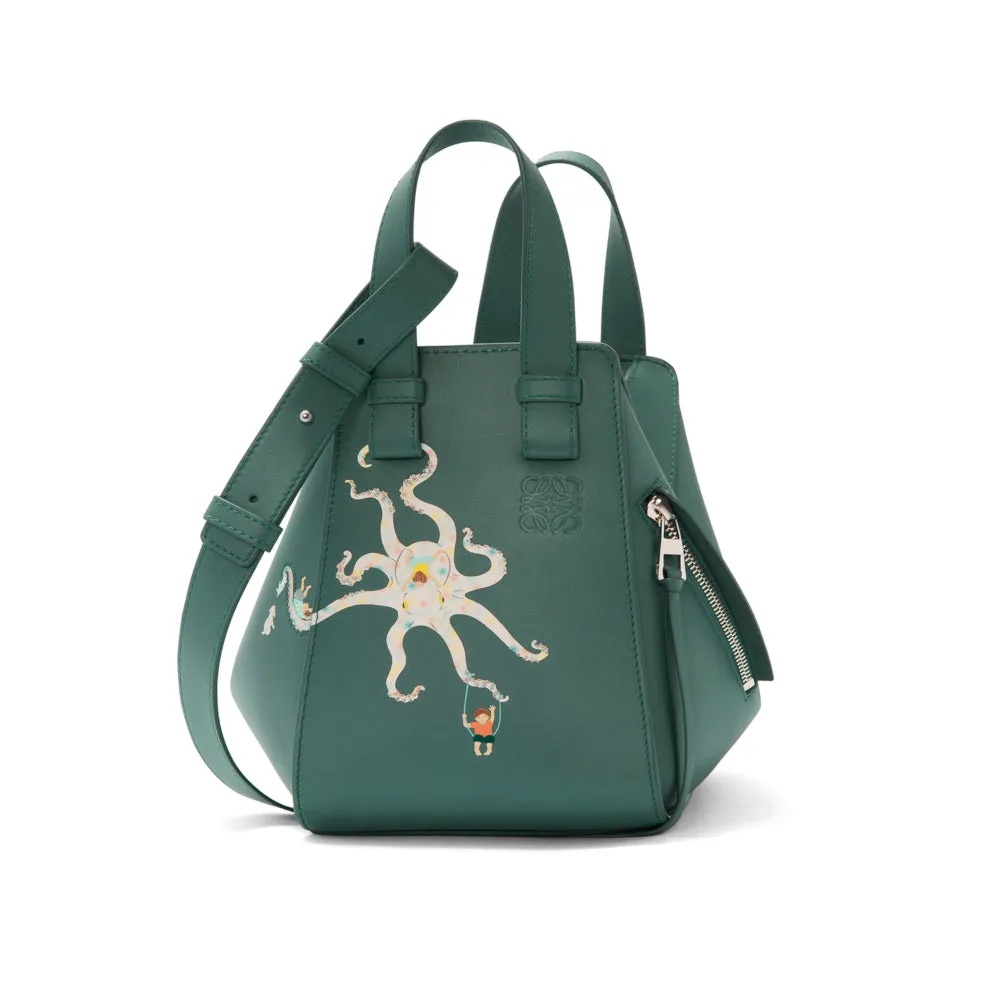 Octopus compact Hammock bag in nappa calfskin