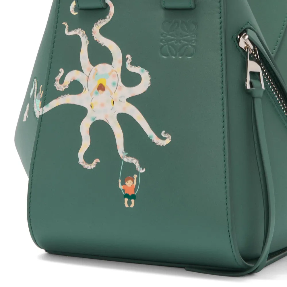 Octopus compact Hammock bag in nappa calfskin
