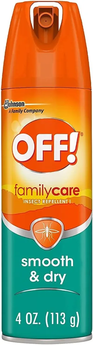 OFF! Familycare Insect Repellent Smooth & Dry (Pack - 3)
