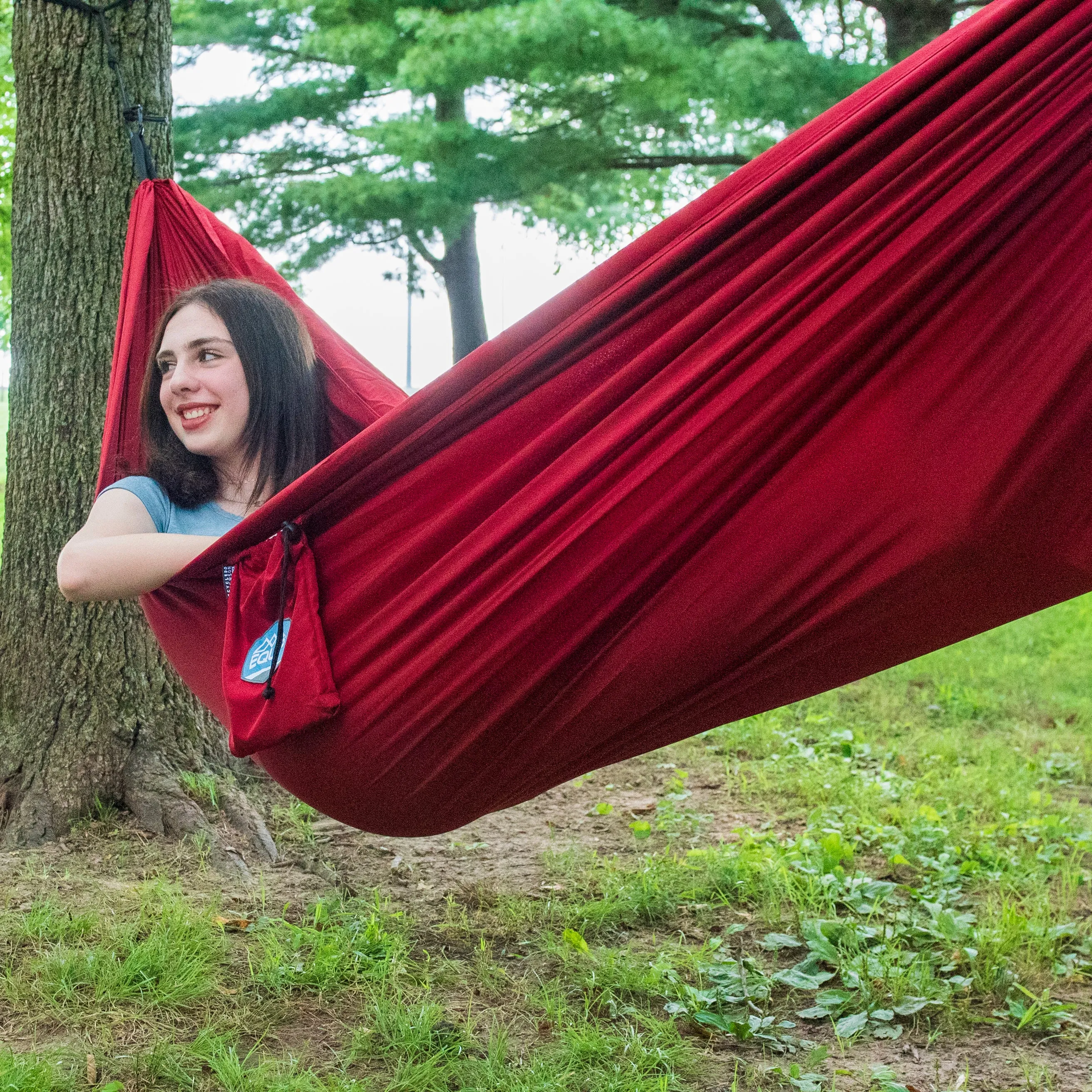 One Person Recycled Hammock