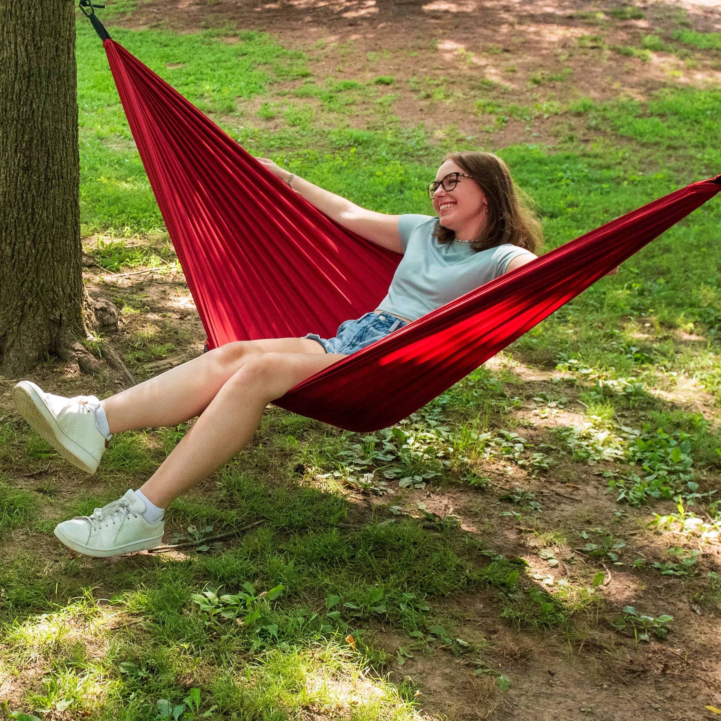 One Person Recycled Hammock