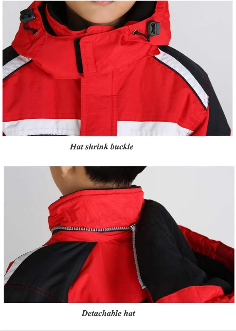 One Pieces Ski Suit for Men Women, Adult Snow Suit Adjustable Ski Suits