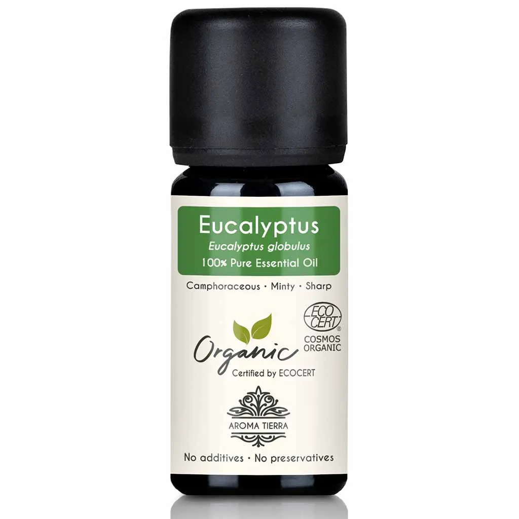 Organic Eucalyptus Essential Oil - 100% Pure Natural