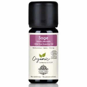 Organic Sage Essential Oil - 100% Pure Natural