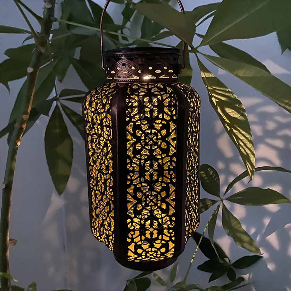Ornate Solar Lantern Lamp