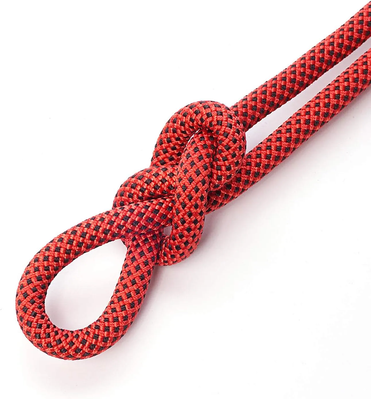 Outdoor 8/10.5mm Downhill Rope Wear-Resistant Binding Auxiliary Nylon Rope, Static Tension is 1600/2500KG(Size:8mm x 80M)