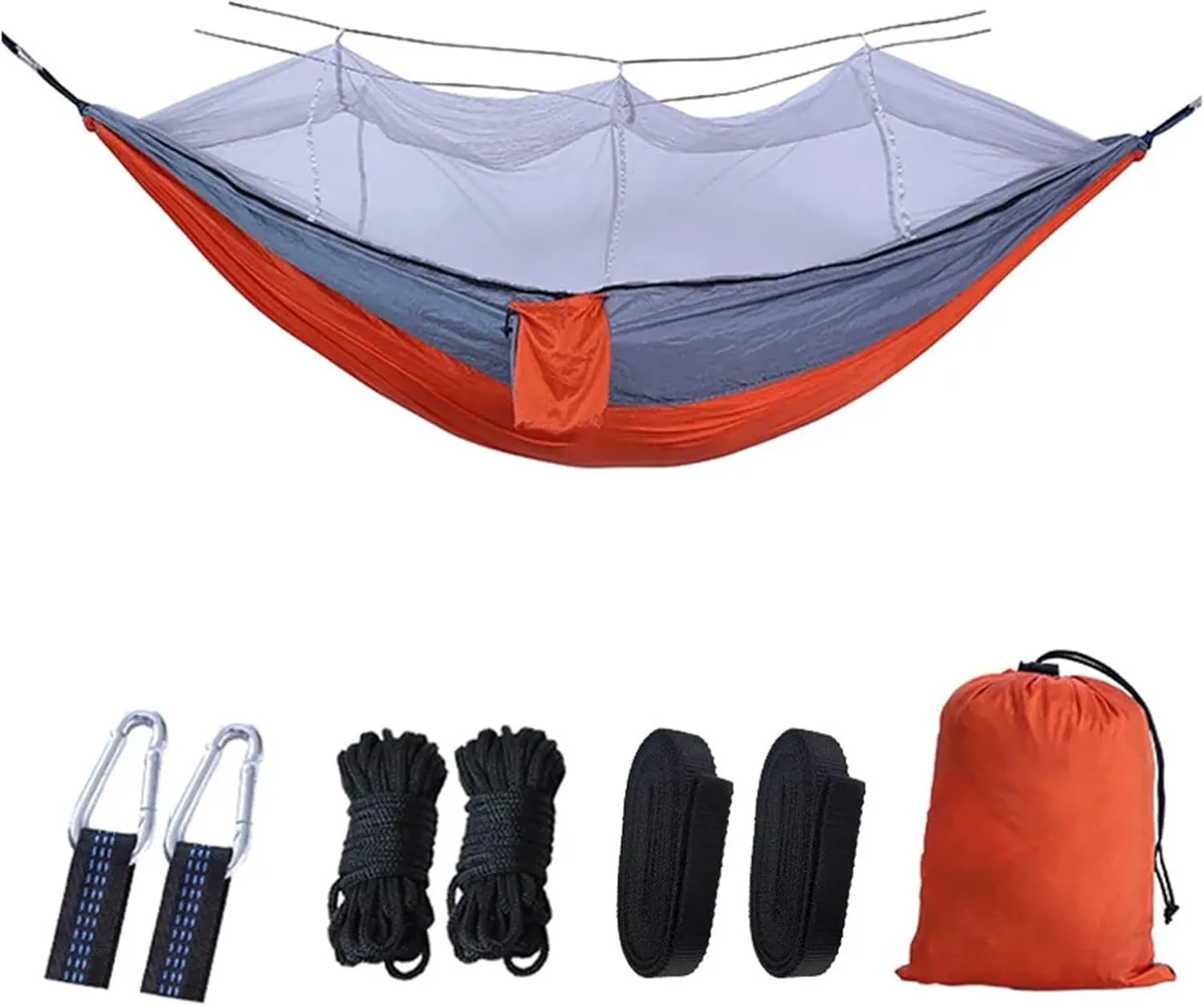 Outdoor Hammock Lightweight Portable Outdoor Camping Hammock with Mosquito Net High Terrace Hammock(Style2)