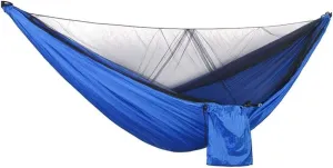 Outdoor Hammock Tent with Automatic Mosquito Net, Lightweight Parachute Bed for Camping & Travel