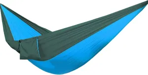 Outdoor Hammocks, Camping Hammock Double Portable Hammocks, Nylon Hammock with Tree Straps, for Outdoor Backpacking, Camping, Adventure (Blue)