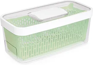 OXO Good Grips GreenSaver Produce Keeper - Large,White,Green