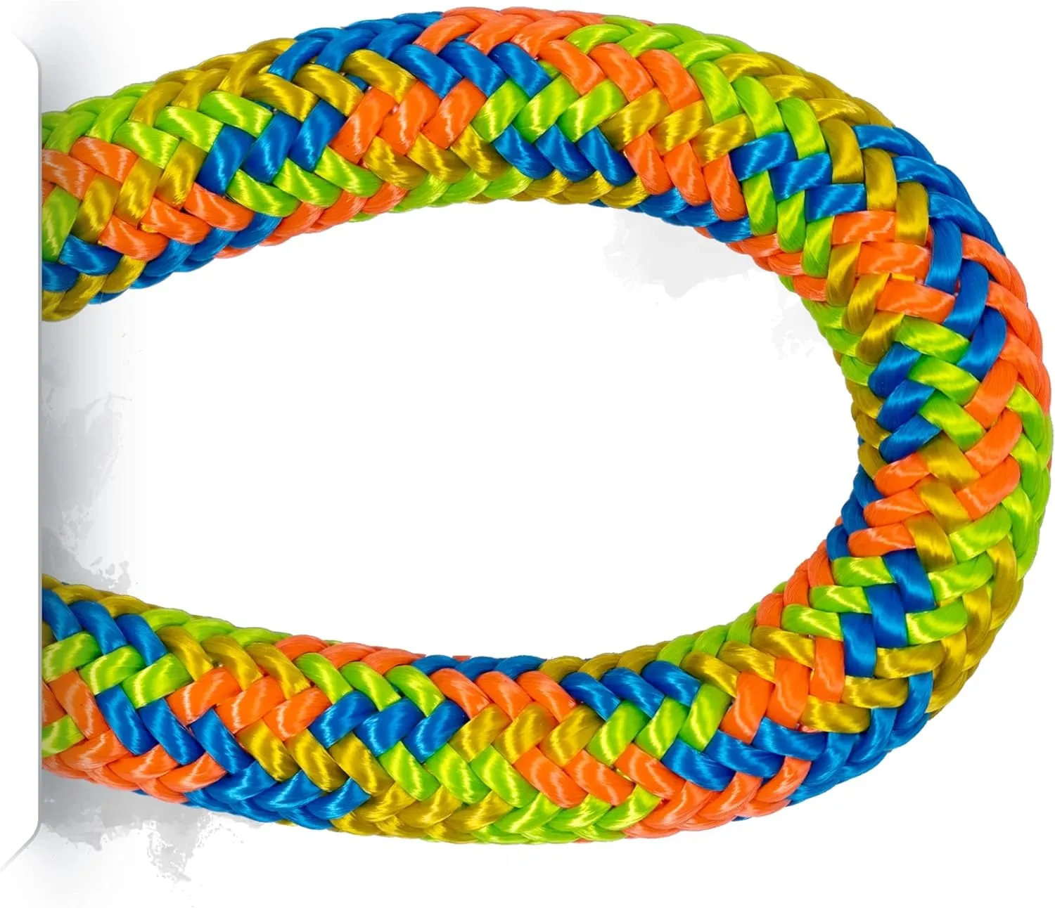 Pelican Rope Arborist Rope 11.8mm x 120Ft, USA Made High-Strength 24-Strands Static Climbing Rope - 7,000 lb Strength for Tree Climbing, Pulling, Outdoors & Swing - Viper, Plain End