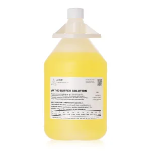 pH 7 Buffer Solution, pH Calibration Solution, pH Meter Calibration Solution, NIST Traceable Reference Standard, Designed for All pH Meters, 3.8 Liter (1 Gallon)