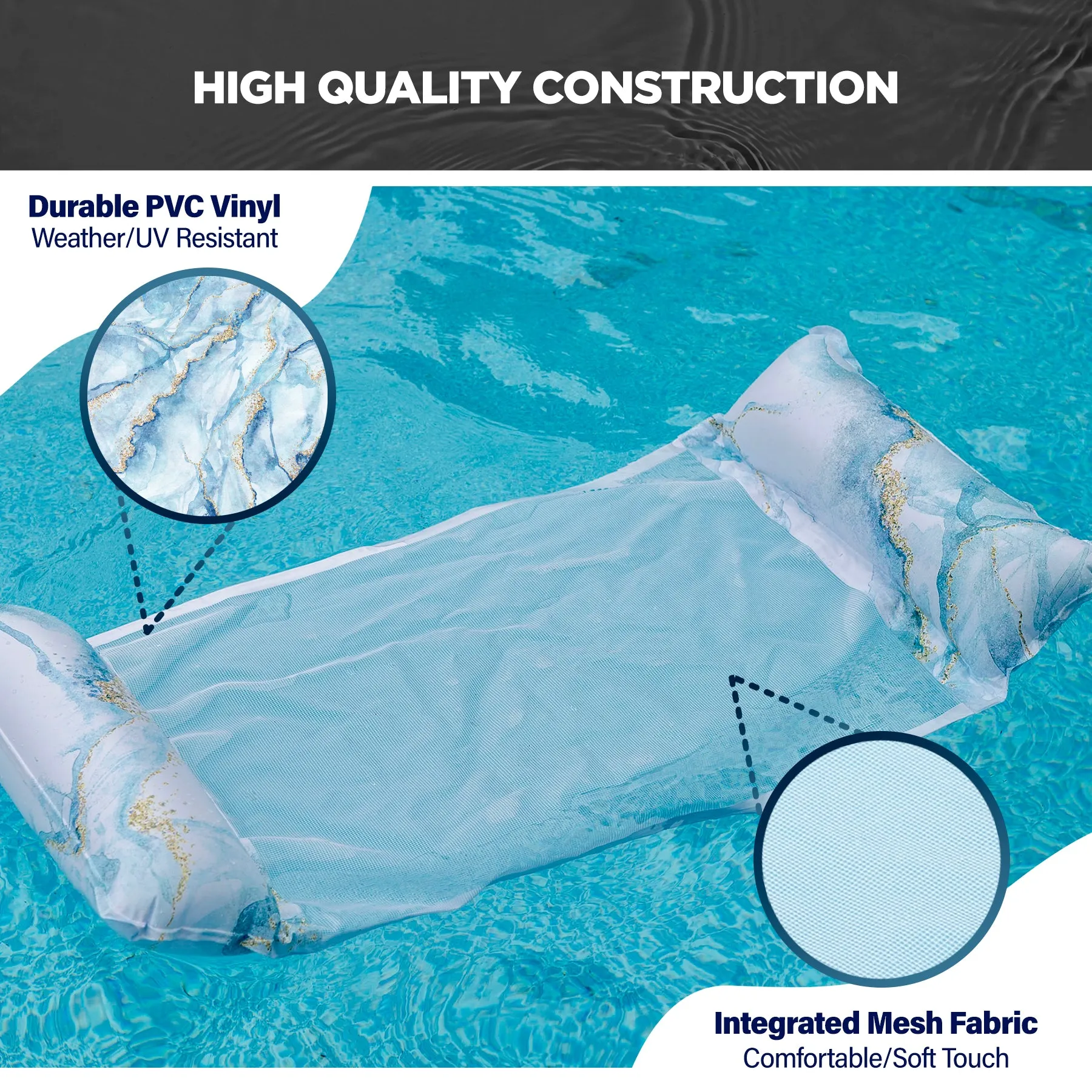 Pool Hammock 2 in 1 Lounger & Chair