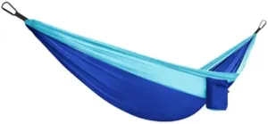 Portable Camping Hammocks for Outdoor Travel Backyard Hiking High Strength Parachute Hanging Bed