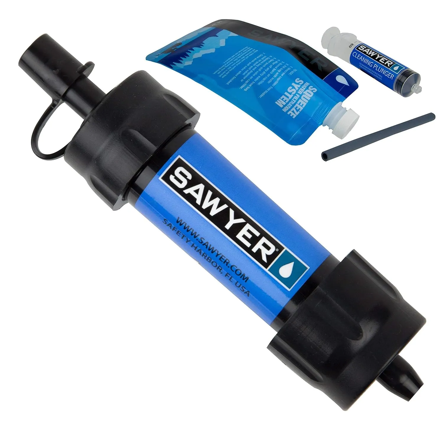 Potable Aqua Water Purification Tablets   Sawyer MINI Water Filtration System