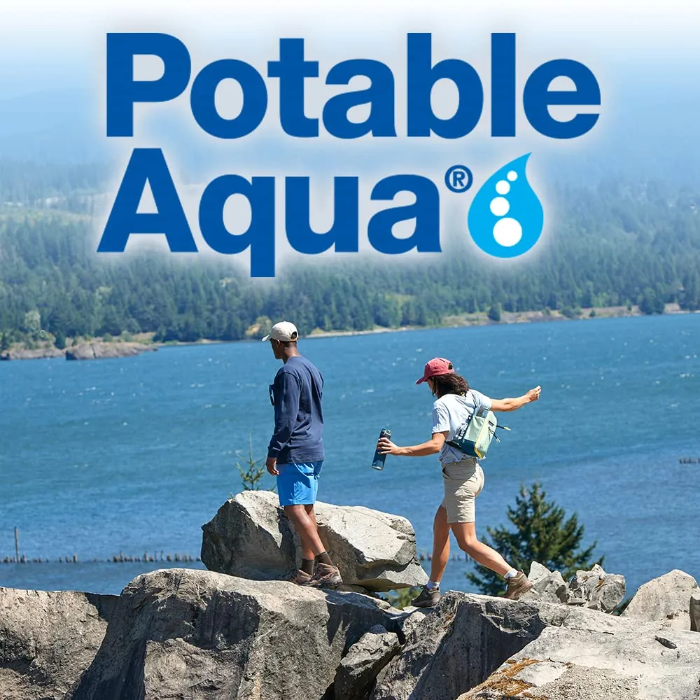 Potable Aqua Water Purification Tablets   Sawyer MINI Water Filtration System