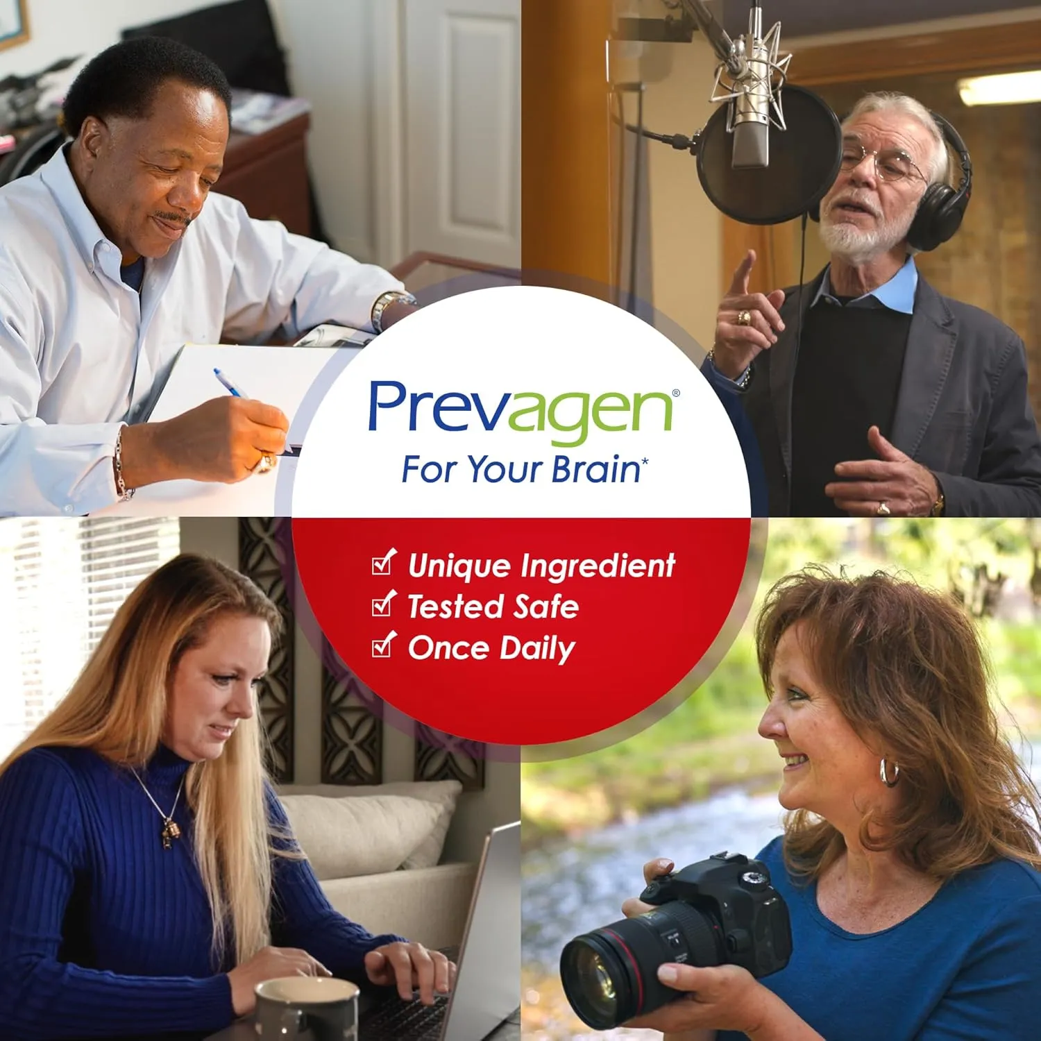 Prevagen Extra Strength 20mg, 30 Capsules |3 Pack| with Apoaequorin & Vitamin D 7-Day Pill Minder