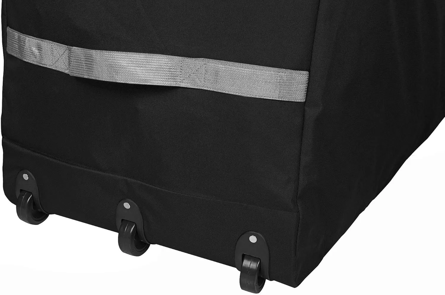 ProPik Rolling Christmas Tree Storage Bag, Fits Up to 9 Ft Tall Disassembled Trees, 28" H X 16.5" W X 60" L, 600D Oxford Extra Large Heavy Duty Xmas Container with Wheels & Handles (Black)