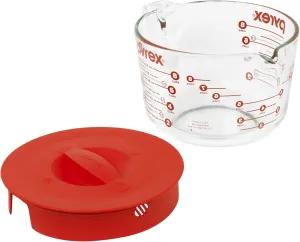 Pyrex Glass Measuring Cup Set (8-Cup, Microwave and Oven Safe )