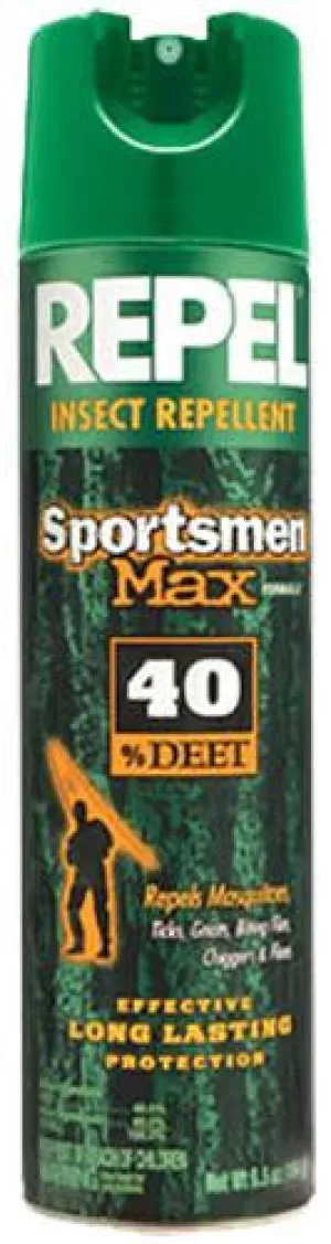 REPEL 33801 SPORTSMAX AERO 40�ET 6OZ