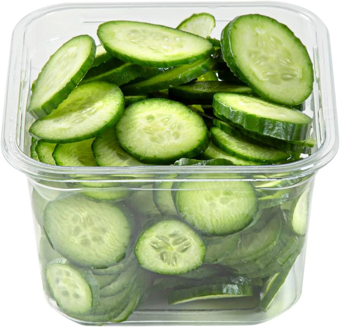 Restaurantware-Thermo Tek 16 Ounce Snack Containers, 100 Count Durable, Heavy-Duty, Clear Plastic Square Snack Deli Containers For Cafes, Restaurants, Bakeries, Dessert Shops and Household Use