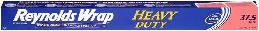 Reynolds Wrap Heavy Duty Aluminum Foil Rolls, Extra Wide, 37.5 sq ft (Pack of 3)