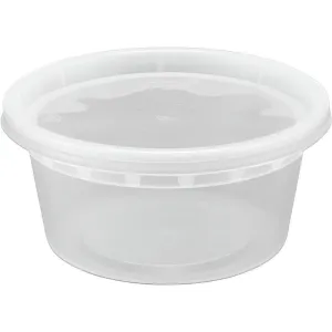 RitePak - 12 Oz Heavy Duty Deli Container Combo, 240/cs - DI12C