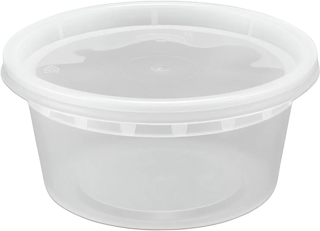 RitePak - 16 Oz Heavy Duty Deli Container Combo, 240/Cs - DI16C