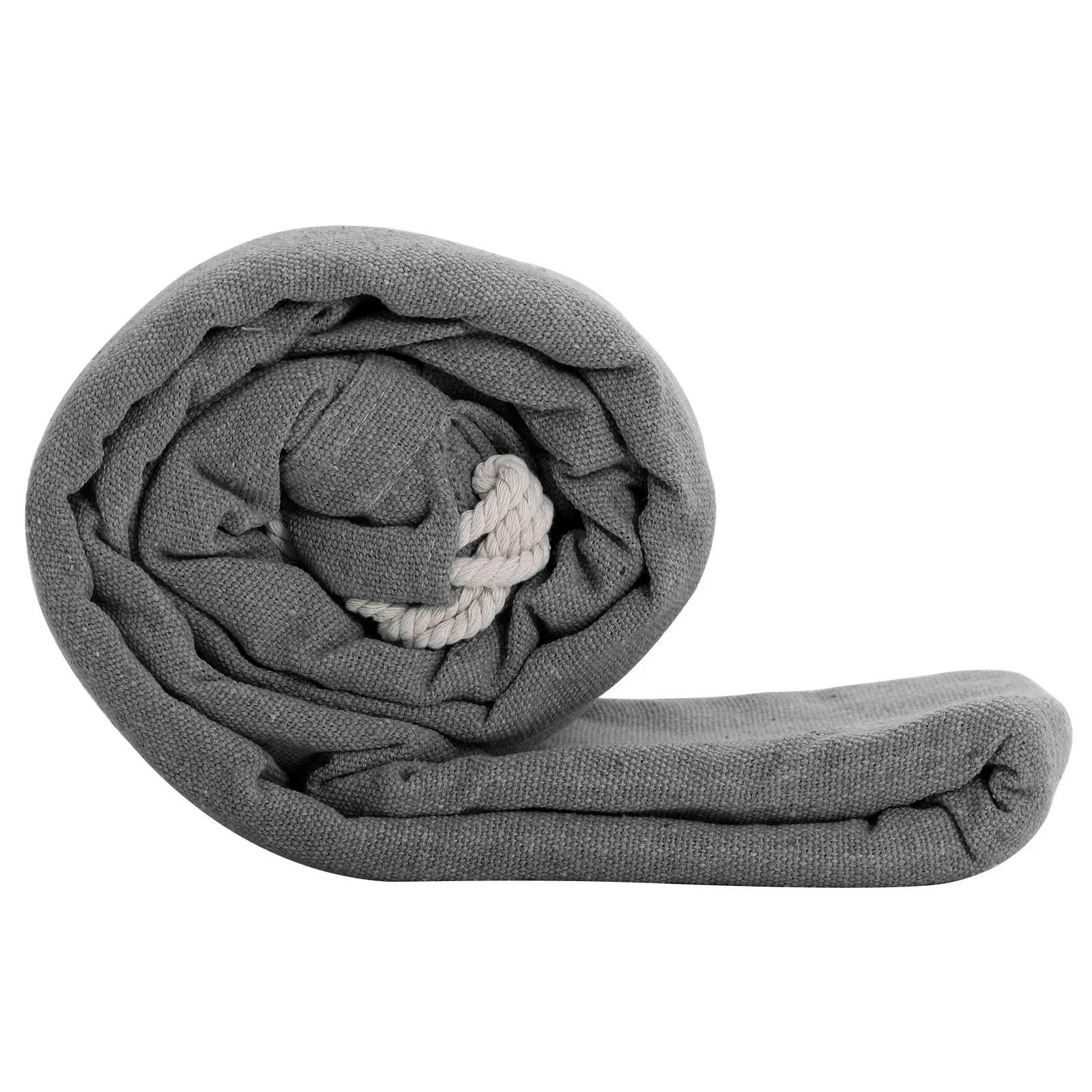 Rootz Hammock - Gray Cotton Polyester Hammock - Portable Bed - Lightweight - Compact - 210cm x 150cm - 2.34kg - 300kg Capacity
