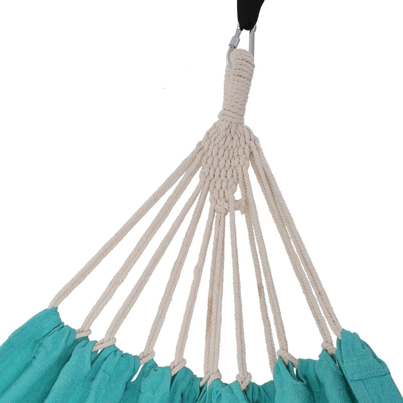 Rootz Hammock - Swing Bed - Hanging Lounger - Holds 300kg - 210 x 150 cm
