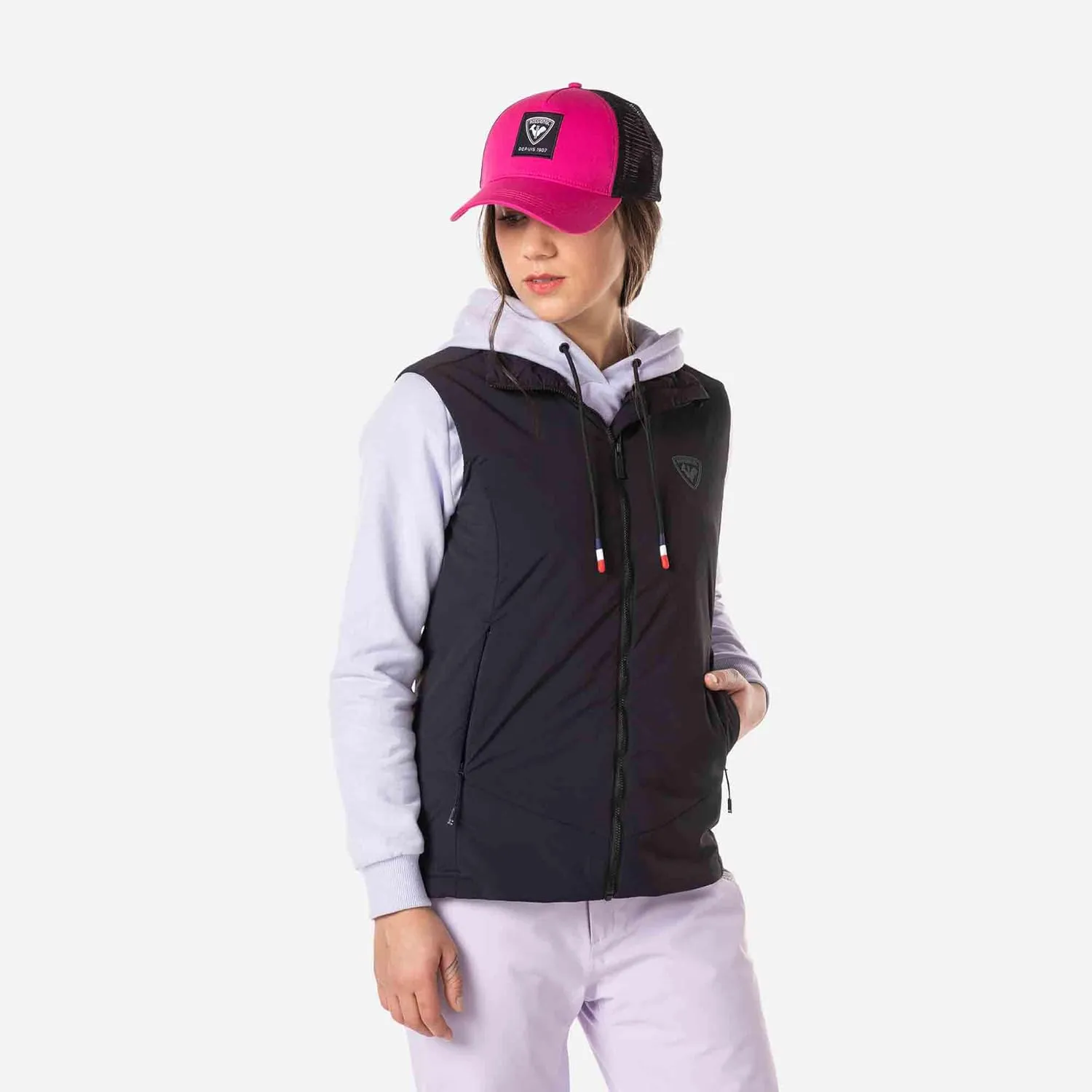 Rossignol Opside Vest - Insulated Ski Vests for Women - Light, Water-resistant, Snow Vests