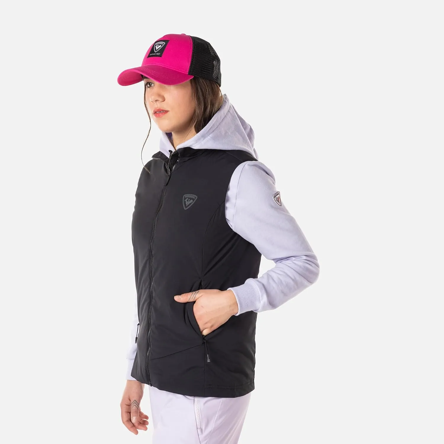 Rossignol Opside Vest - Insulated Ski Vests for Women - Light, Water-resistant, Snow Vests