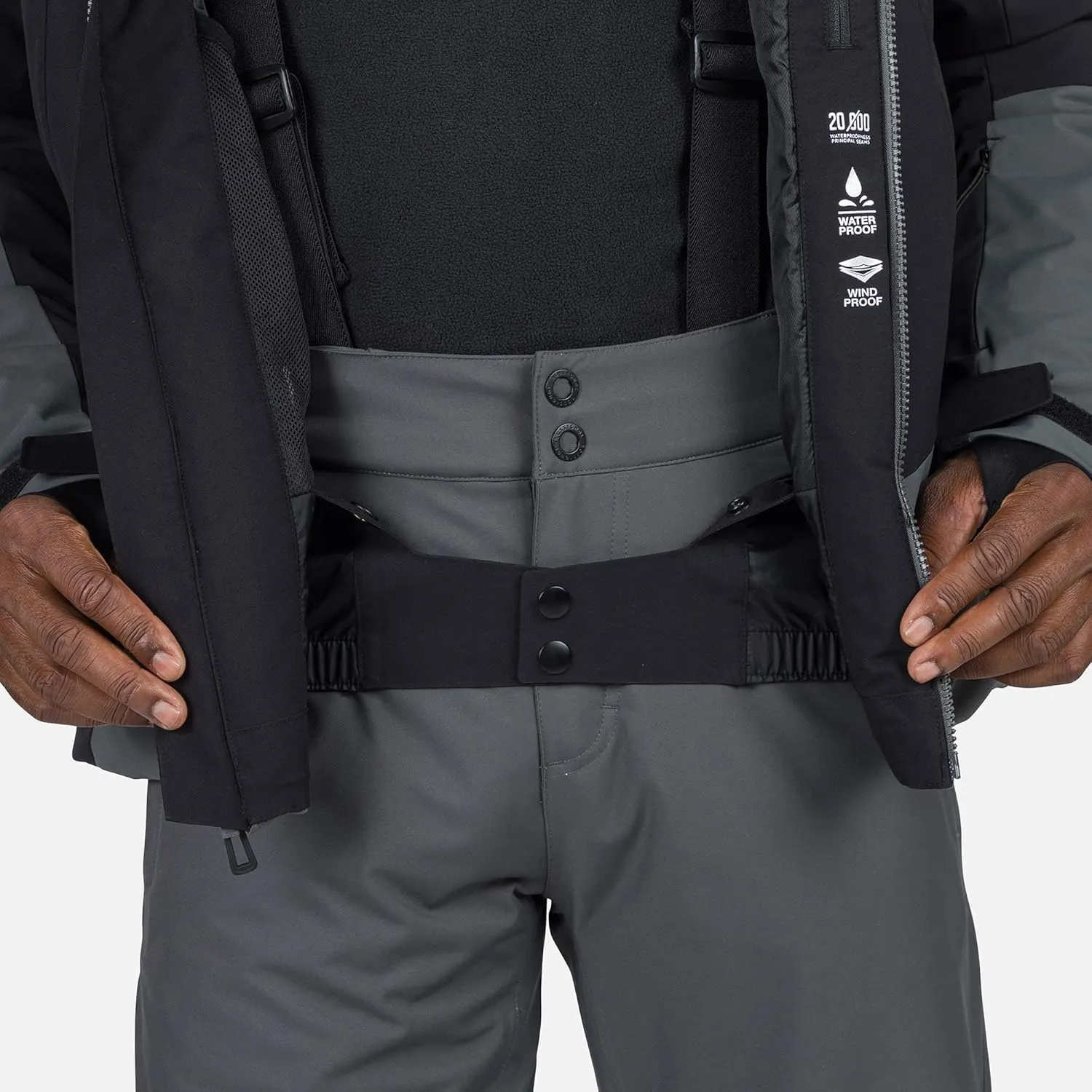 Rossignol Wispile Jacket - Insulated Ski Jacket - Waterproof Snowboard Jacket for Men