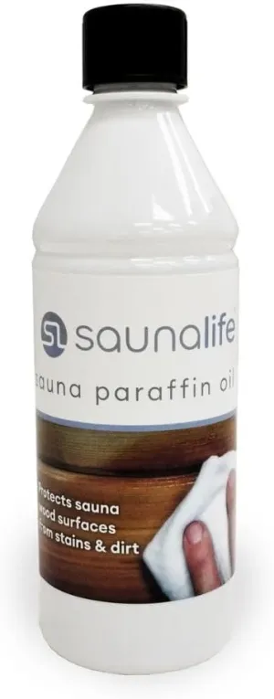 Sauna Paraffin Oil, Odorless Sauna Wood Oil 500ml (16.9 oz), undefined