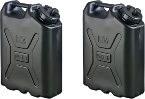 Scepter BPA Durable 5 Gallon 20 Liter Portable Military Water Storage Container for Camping, Outdoors and Emergency Management