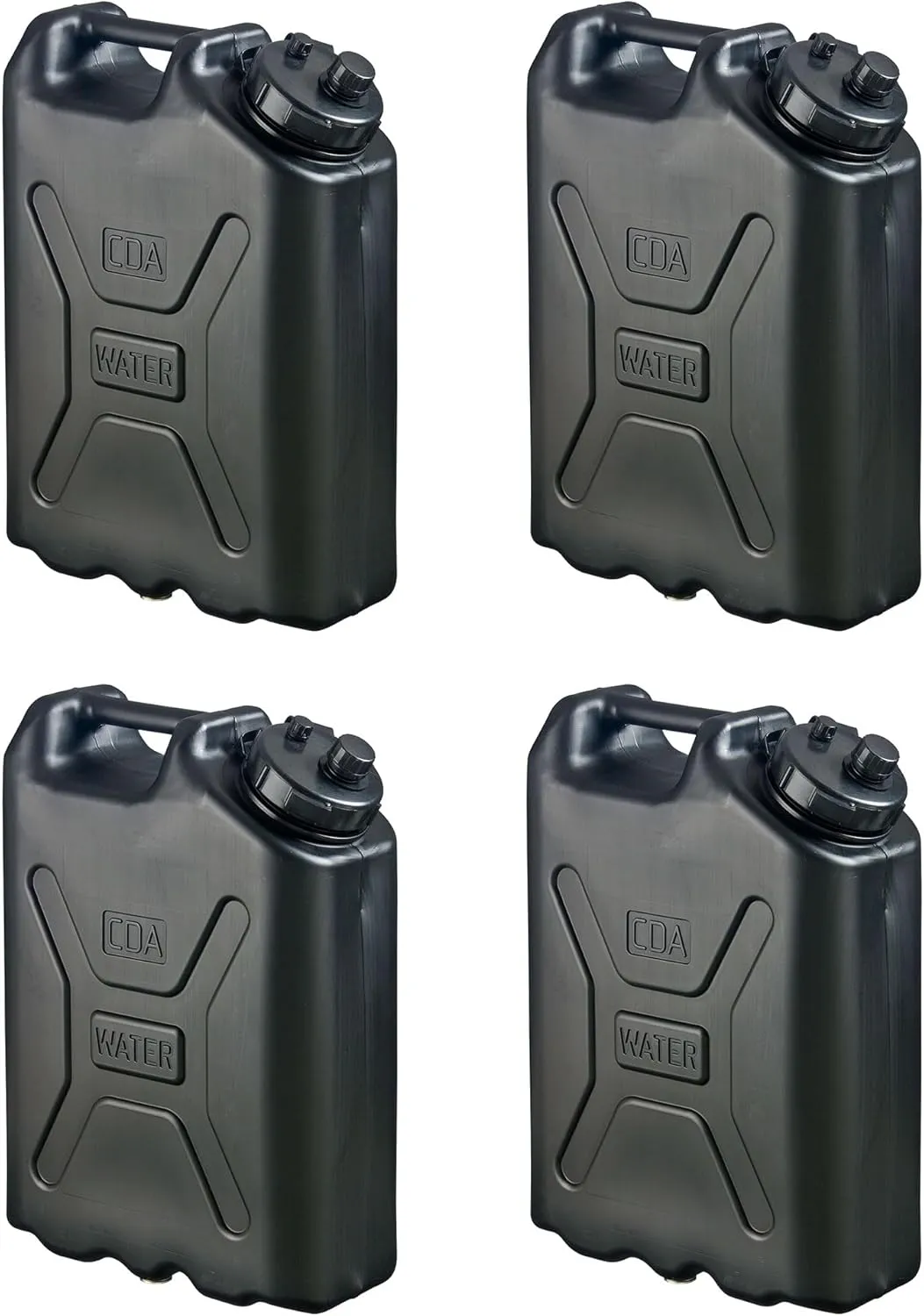Scepter BPA Durable 5 Gallon 20 Liter Portable Military Water Storage Container for Camping, Outdoors and Emergency Management