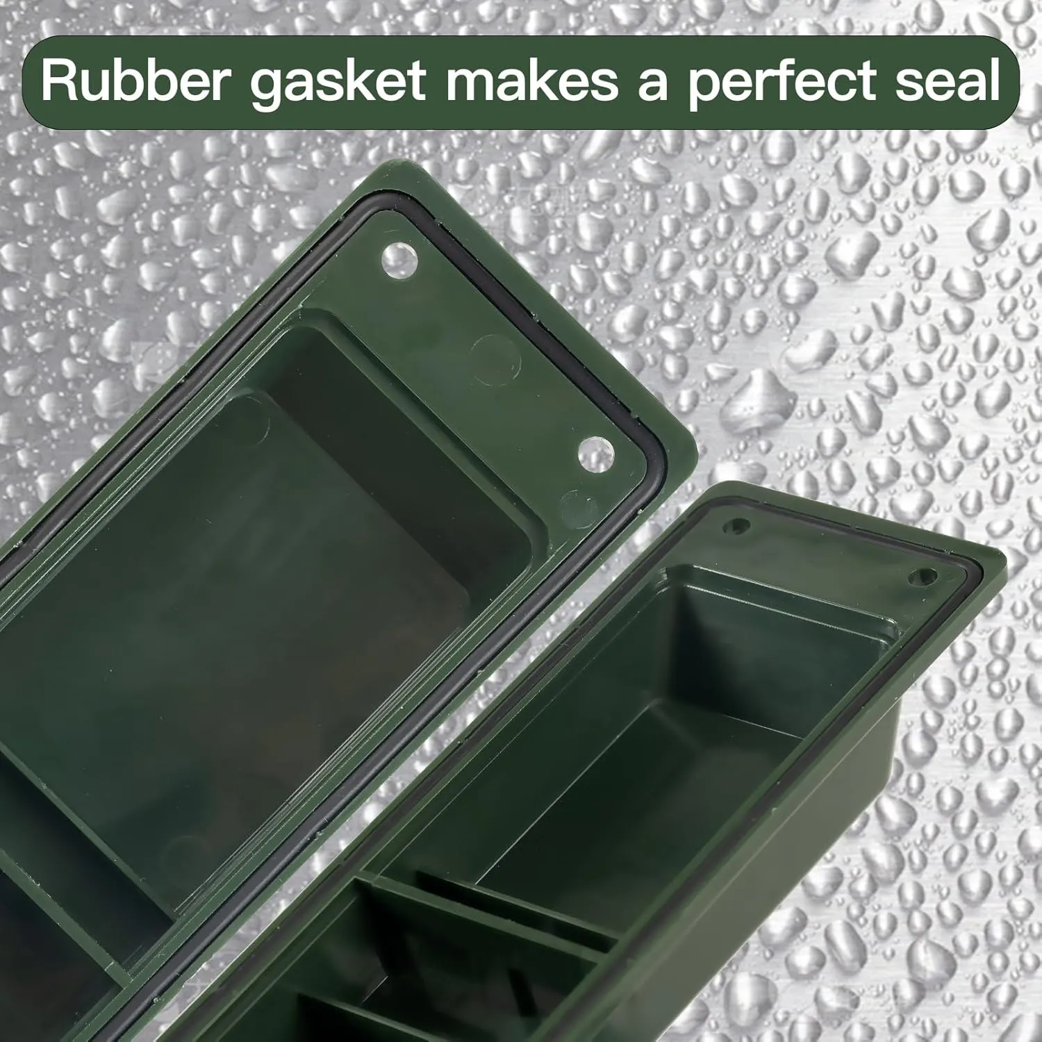 Shipping Container Air Vent Kit Heavy Duty Shipping Container Accessories Cross Flow Ventilation Kit Reduce Heat Humidity Pressure Condensation Add Air Flow for Cargo (8 Pack Deep Green)
