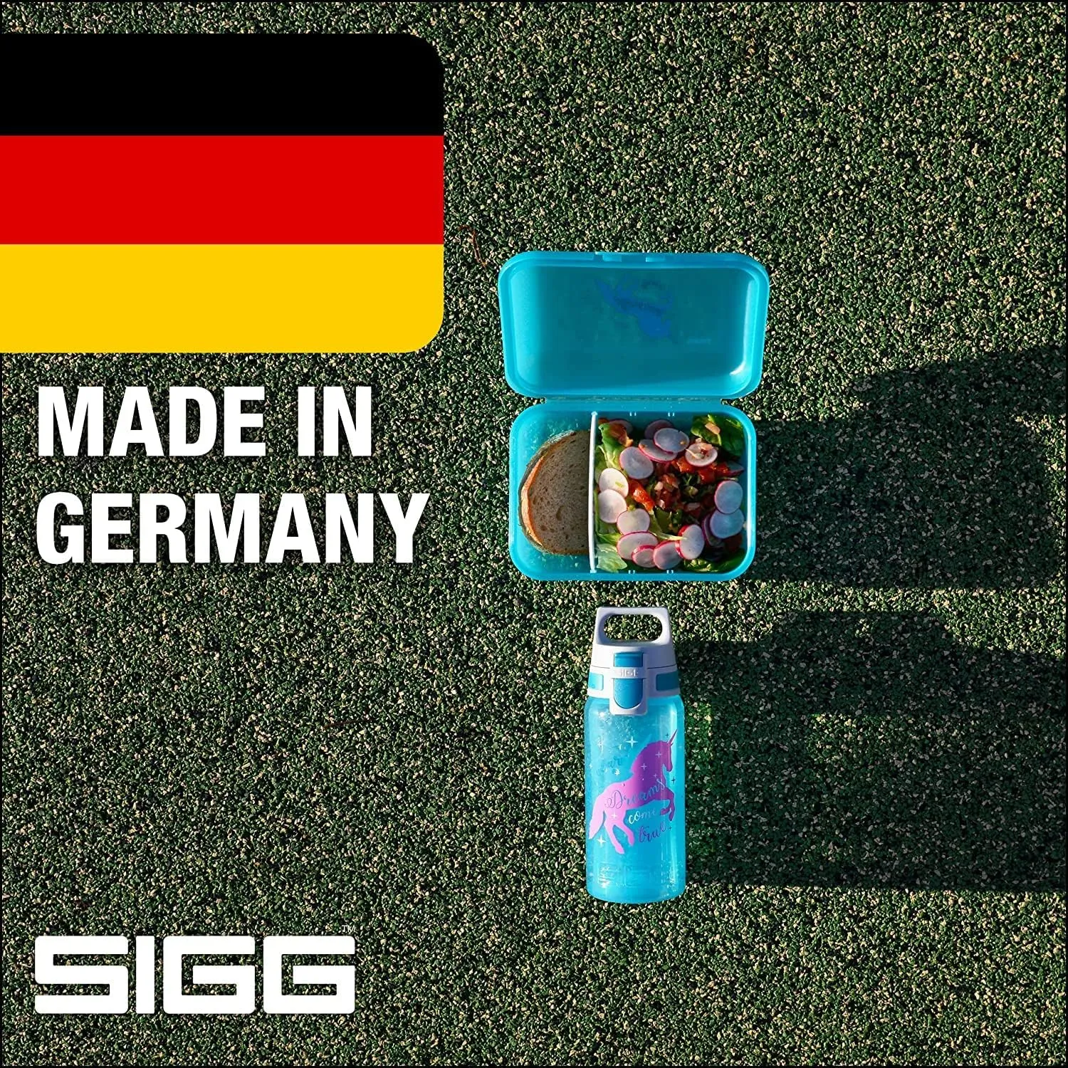 SIGG - Kids Lunch Box VIVA - Made in Germany - Dishwasher Safe - Food Containers for School, Daycare - Gifts Boys, Girls