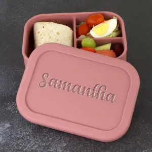 Silicone Bento Box - Heavy-Duty (Dusty Rose)