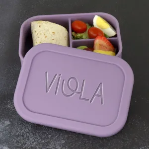 Silicone Bento Box - Heavy-Duty (Viola)