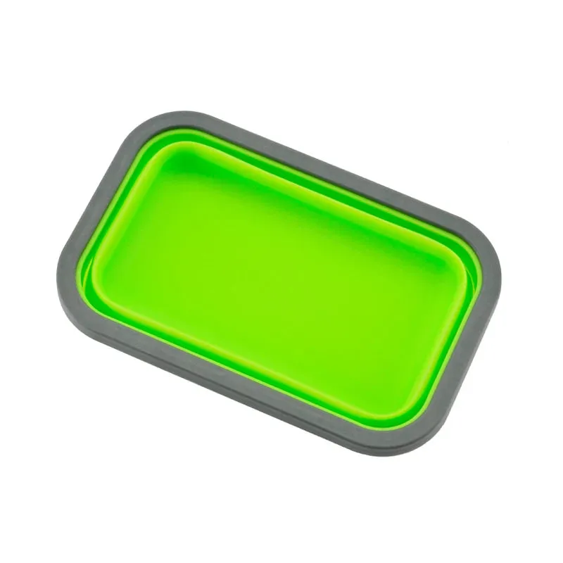 Silicone Collapsible Lunch Box - Portable Food Storage
