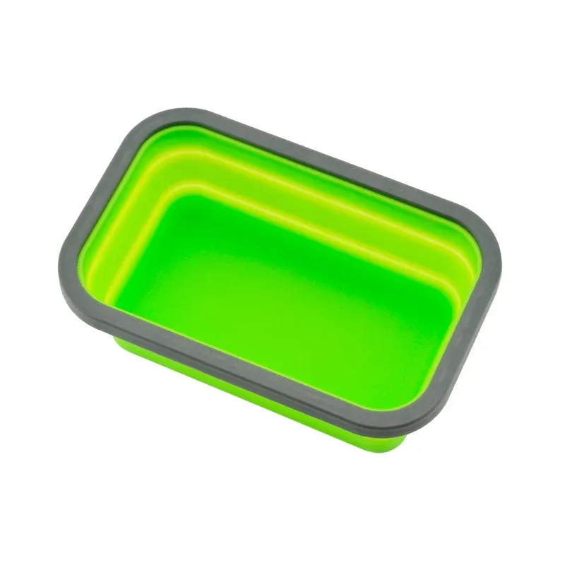 Silicone Collapsible Lunch Box - Portable Food Storage