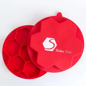 Slider Slab - Silicone mini burger press & food storer